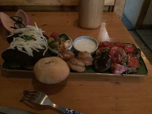 Kofta set at Dervish in Berlin