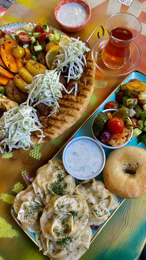 Kofta Kabob + Manti Set  at Dervish in Berlin