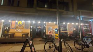 Outside at Dervish in Berlin