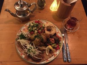 Kofta Plate  at Dervish in Berlin