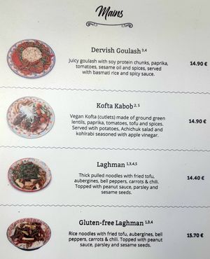 Mains at Dervish in Berlin