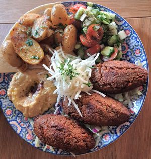 Kofta Kabob #Veganuary at Dervish in Berlin