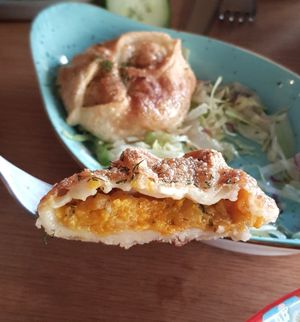 Fried Manti - inside #Veganuary at Dervish in Berlin