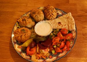 Fried manti: perfect at Dervish in Berlin