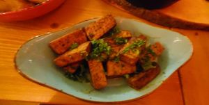 Tofu at Dervish in Berlin