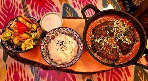 Kofta set at Dervish in Berlin