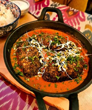 Kofta set at Dervish in Berlin
