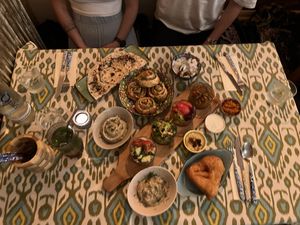 The fried manti are amazing   at Dervish in Berlin