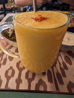 Mango lassi at Dervish in Berlin