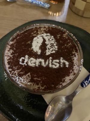 Hazelnut tiramisu at Dervish in Berlin