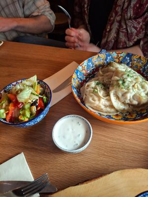 Manti Plate at Dervish in Berlin