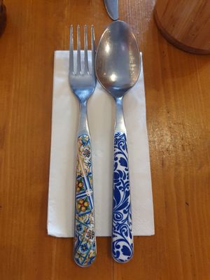 Cutlery at Dervish in Berlin