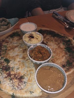 qutan plate  at Dervish in Berlin