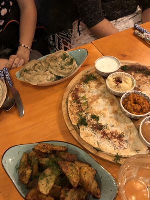 manti in the back  at Dervish in Berlin