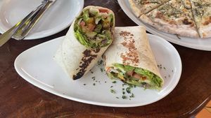 Wraps  at El Wagon in Manuel Antonio
