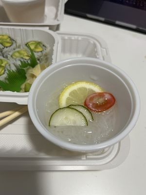 Sunomono   at Sushi King George in Surrey