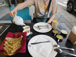 Aloo paratha at Indian Curry in Da Nang