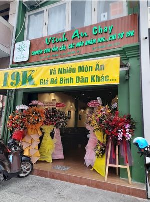 Outside at Vinh An Chay in Ho Chi Minh City