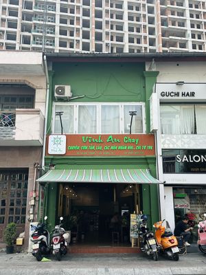 Restaurant exterior   at Vinh An Chay in Ho Chi Minh City
