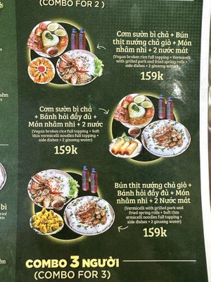Combo for 2 menu  at Vinh An Chay in Ho Chi Minh City