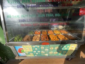 Com chay cart   at Vinh An Chay in Ho Chi Minh City