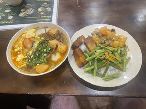 Breakfast   at Vinh An Chay in Ho Chi Minh City