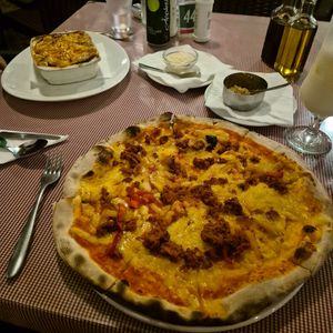 They also had vegan parmigiana which was delicious at Luigi's in Grand Baie