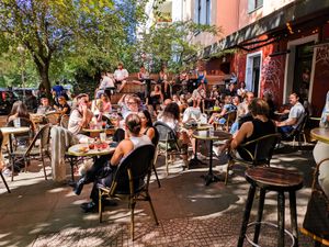 Outside at La Maison at La Maison in Berlin