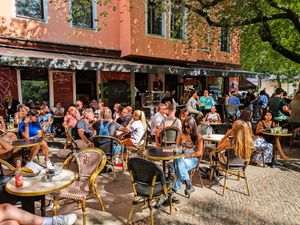 Outside at La Maison at La Maison in Berlin