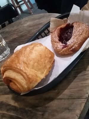 Two of the vegan beauties on offer at La Maison in Berlin