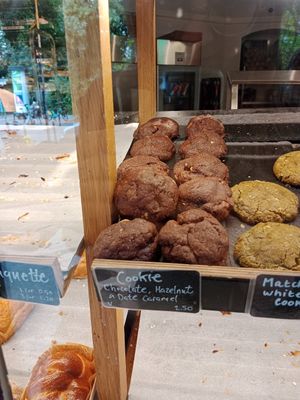 Little 'v' labels in the corner at La Maison in Berlin