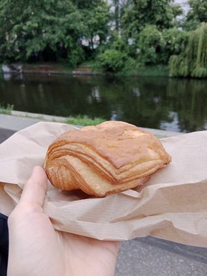 Pain au chocolate, really good!! 🥐✨ at La Maison in Berlin