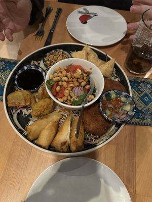 Vegetarian Sampler  at Ratchada Thai & Laos Cuisine in Philadelphia