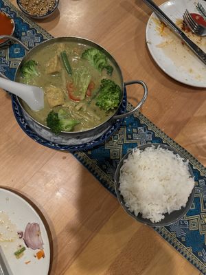 Green Curry with Tofuu  at Ratchada Thai & Laos Cuisine in Philadelphia