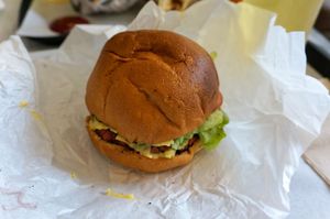 Burger at Veggie's Corner in Besancon