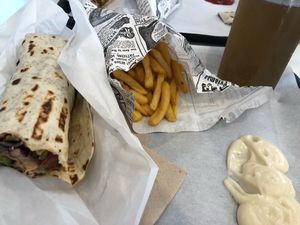 Shawarma  at Veggie's Corner in Besancon