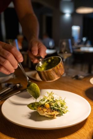 Grillen Romana Lettuce at Restaurant Im Künstlerhaus in Stuttgart