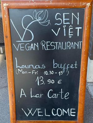   at Sen Việt Vegan Restaurant in Helsinki