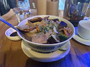 Hu tieu nam vang  at Sen Việt Vegan Restaurant in Helsinki