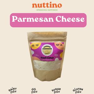 Introducing Nuttino’s vegan Parmesan cheese – a gourmet, plant-based delight for your favorite dishes! Uplift the flavors of your pasta, pizza, salads, and more at Nuttino in Dubai