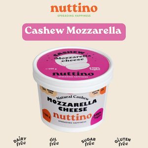 Introducing Nuttino’s Vegan Mozzarella Cheese: A dairy-free delight that defies expectations. Melted, grilled – simply savor the rich, authentic flavor of traditional mozzarell at Nuttino in Dubai