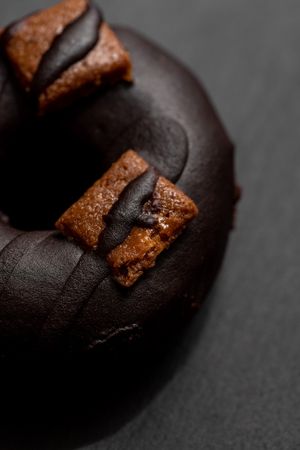Butterfinger Donut (vegan) at The Donut Lab in Mannheim