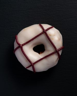 Lime Acai Donut (vegan) at The Donut Lab in Mannheim