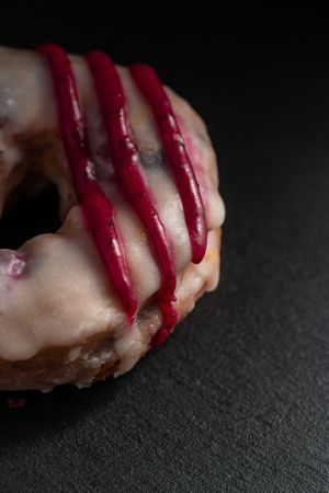 Lemon Blueberry Donut (vegan) at The Donut Lab in Mannheim