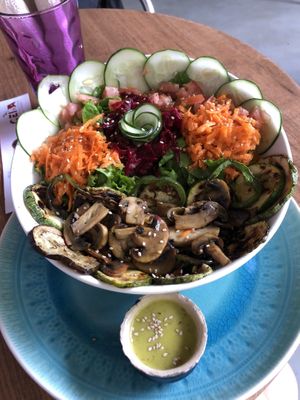 Mushroom bowl   at Sanito in Punta Uva