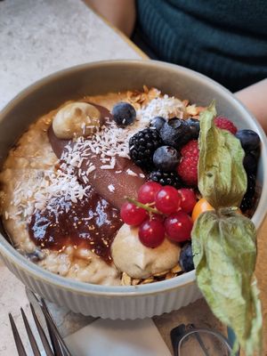 Porridge at Café Nomad - Handschuhsheim in Heidelberg