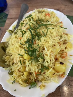 Vegetable Rice  at Curry Patta in Estepona