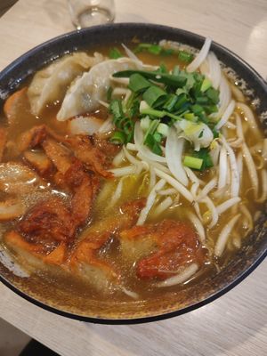 kimchi soup - delicious at VEGE Kitchen in Warsaw