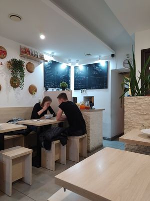 Interior at VEGE Kitchen in Warsaw