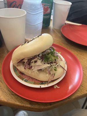 Bao vegano   at Panda Ya in Sao Paulo